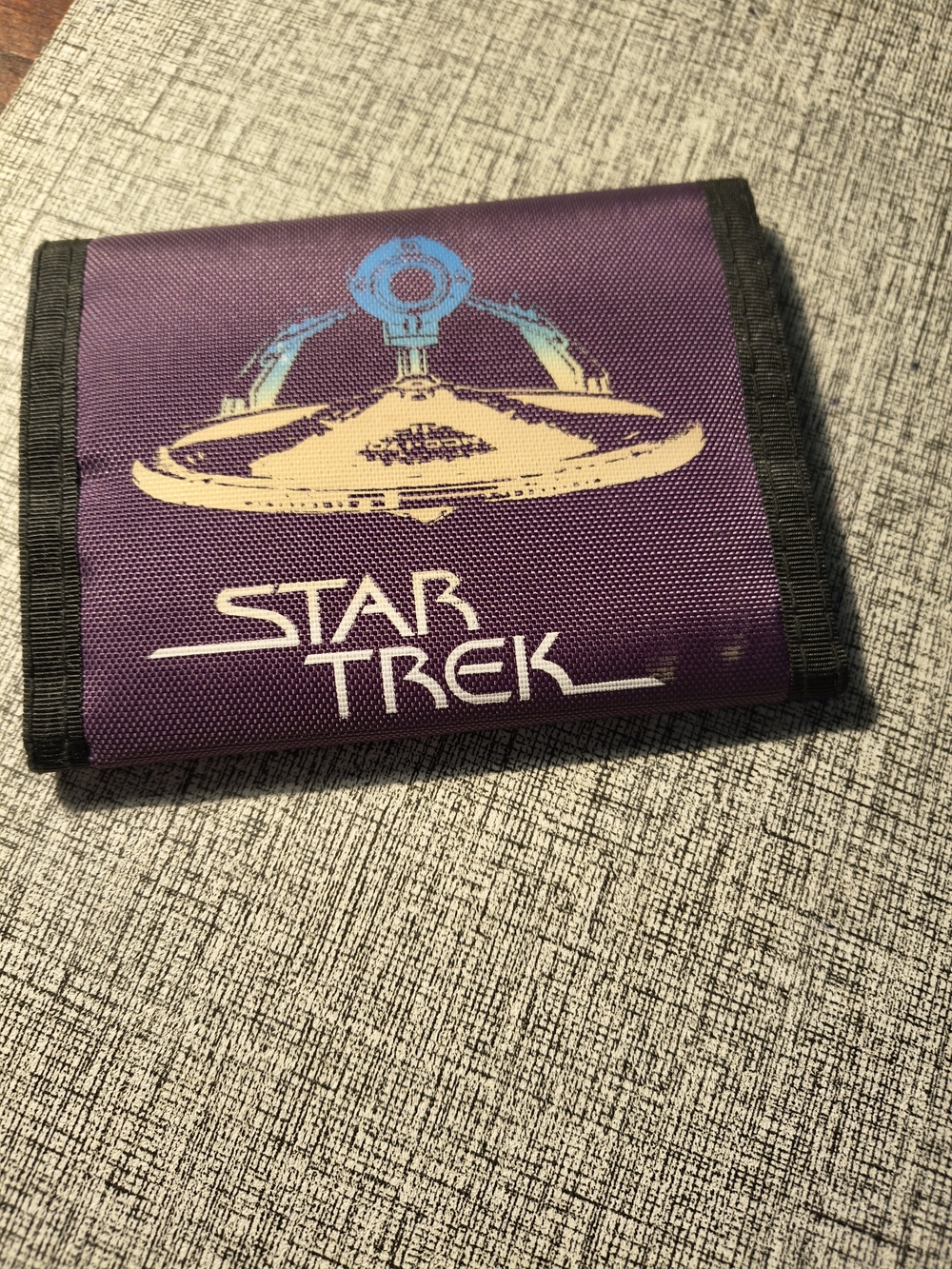 Star Trek Purple Trifold Wallet - Official Franchise Design